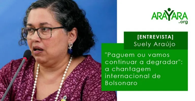 “Paguem ou vamos continuar a degradar”: a chantagem internacional de Bolsonaro