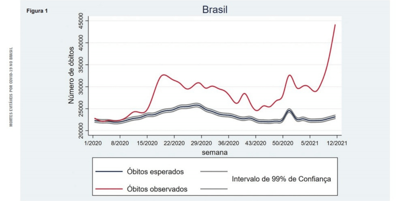 estudo óbitos covid-19 brasil