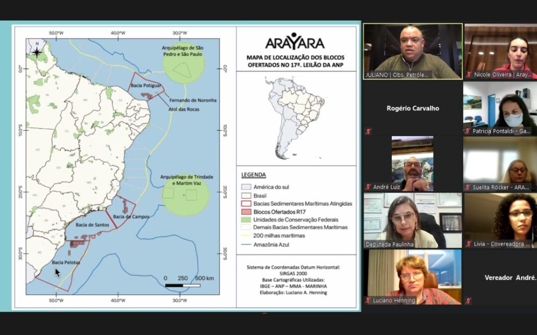 ALESC convocará audiência para debater perigos da exploração de petróleo no litoral catarinense