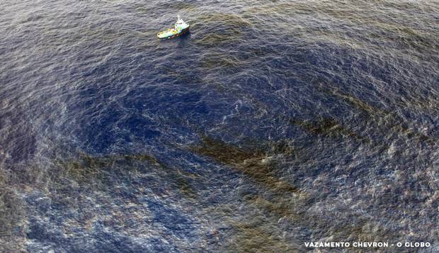Memória: Gigante americana Chevron provoca vazamento de óleo na Bacia de Campos