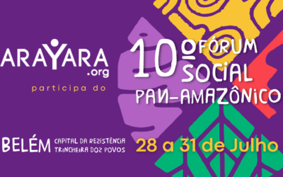 Arayara.org leva pauta do gás para o 10º Fórum Social Pan-Amazônico