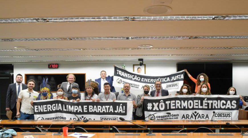 Deputados reforçam pleito da Arayara contra irregularidades em empreendimento da KPS na Baía de Sepetiba