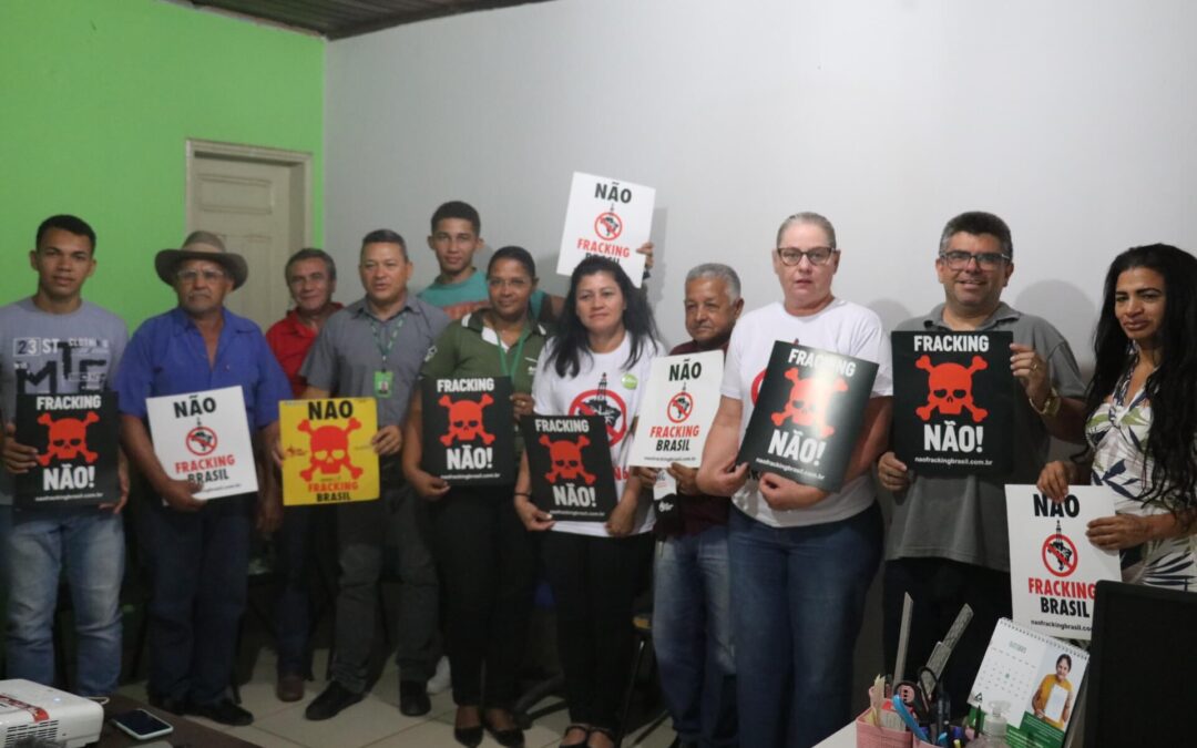 Representantes do setor agrícola se unem contra o fracking