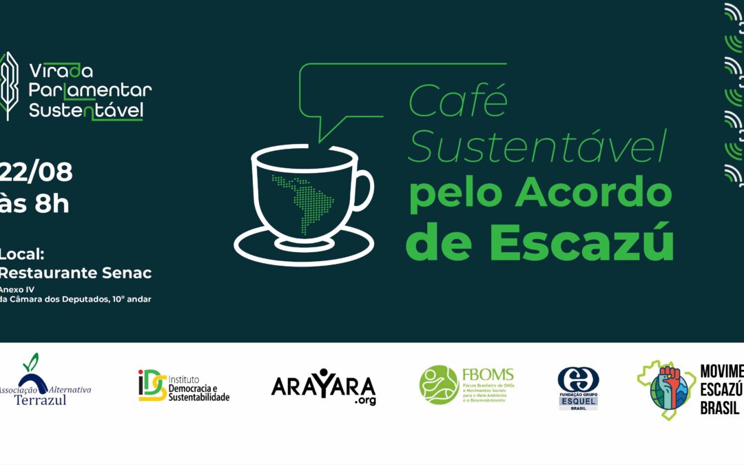 Participe do café sustentável pelo Acordo de Escazú