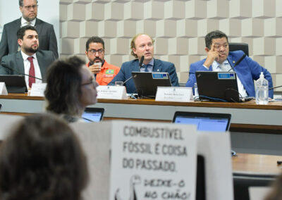 Comissão de Meio Ambiente (CMA) promove Audiência Pública sobre Margem Equatorial brasileira. Foto: Geraldo Magela/Agência Senado