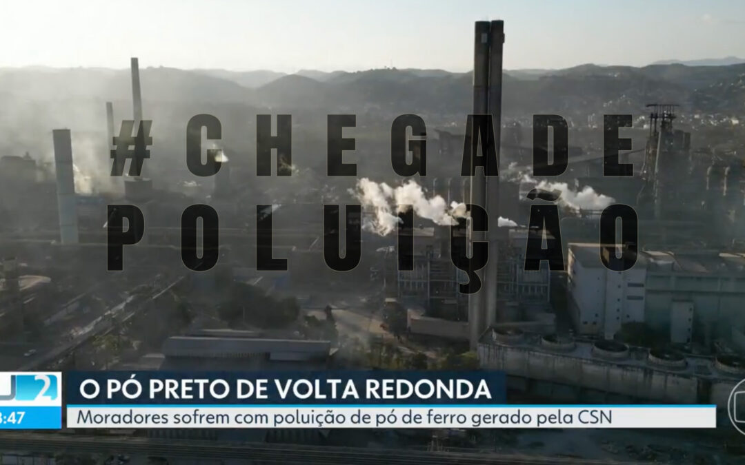 Trigueiro e Arayara alertam sobre o drama ambiental de Volta Redonda/RJ