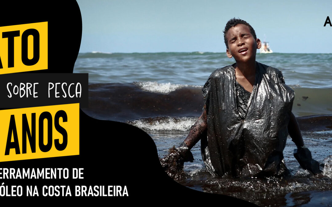 Ato em Brasília marca 5 anos do maior desastre de petróleo no Brasil e alerta para futuros riscos