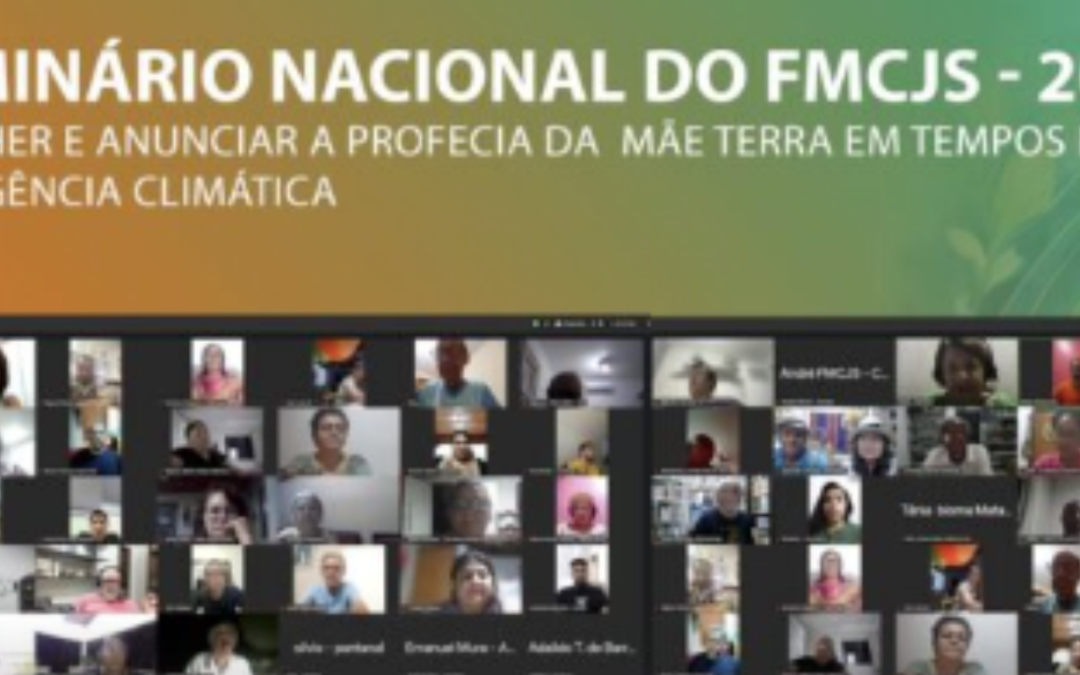 Seminário Nacional do FMCJS define estratégias para enfrentar emergência climática em 2025