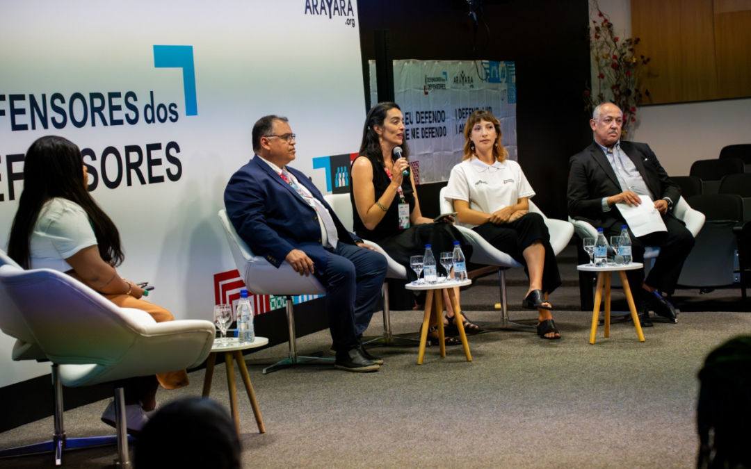 “Ser defensor ambiental não é uma escolha, é uma necessidade”, afirma Juliano Bueno de Araújo, durante o lançamento oficial do Programa Defensores dos Defensores