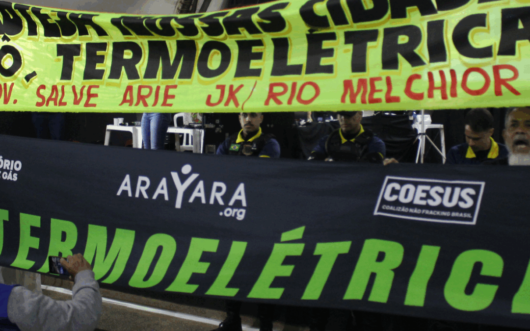“Xô Termelétrica”: audiência sobre UTE Brasília é suspensa após protestos e denúncias de irregularidades