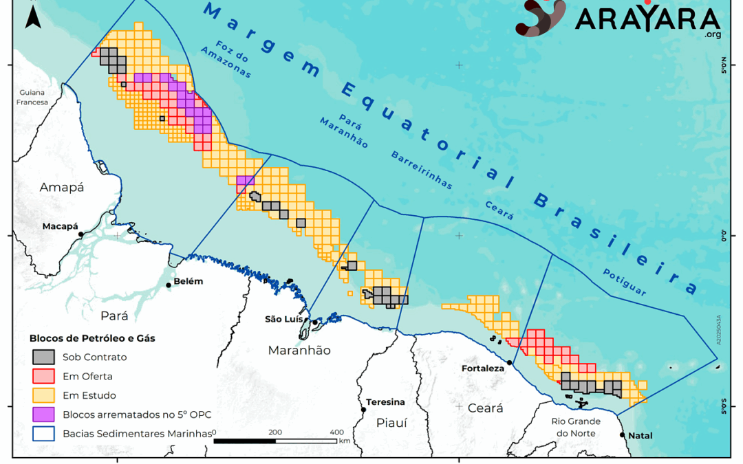 ARAYARA na Mídia: Projeto que afrouxa licenciamento ambiental pode acelerar exploração de petróleo perto da Foz do Amazonas, apontam especialistas