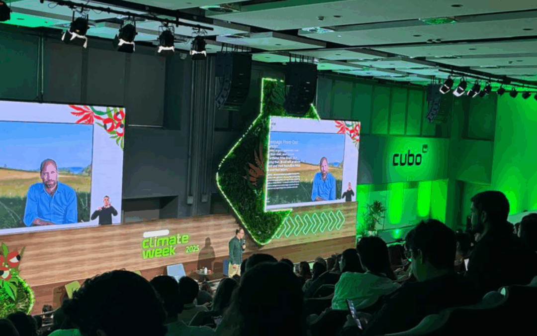 SP Climate Week reforça urgência de ação climática e aproxima debate do setor empresarial