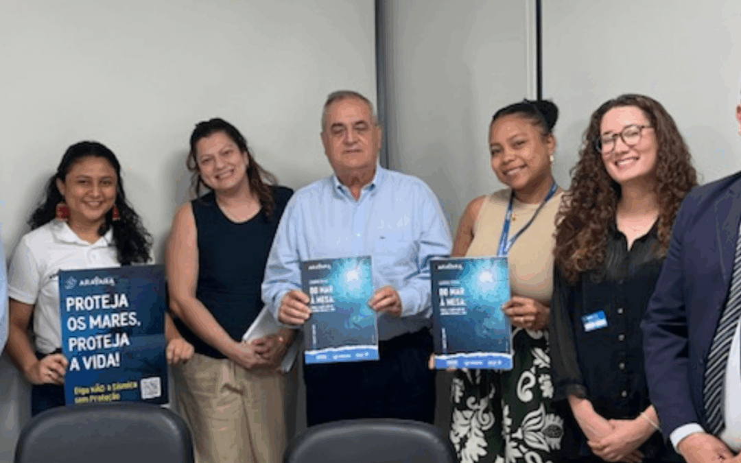 ARAYARA entrega estudo “Do Mar à Mesa” ao Ministério da Pesca e alerta para riscos da sísmica