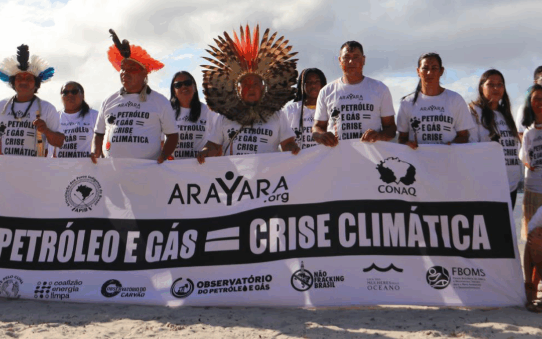 ONGs processam governo sobre petróleo na Foz do Amazonas