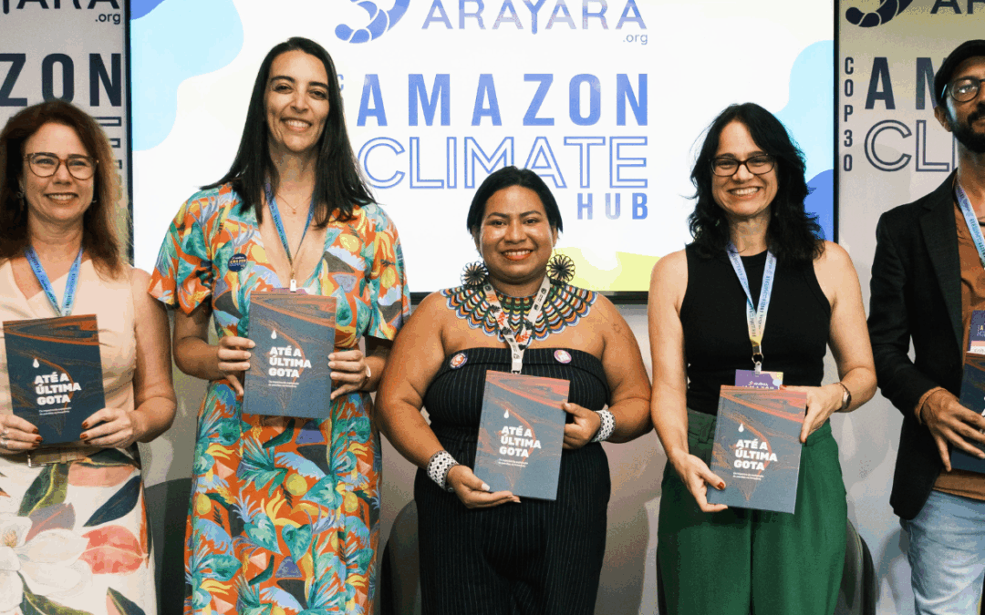 Na COP30, evento debate ameaças do petróleo na Amazônia e lança livro-reportagem “Até a Última Gota”