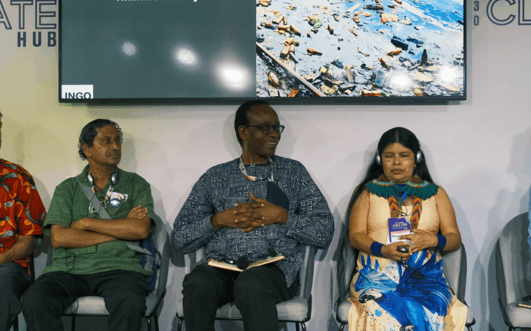 Jovens e líderanças indígenas destacam papel da Amazônia na COP30 e alertam sobre ameaças à vida e aos territórios