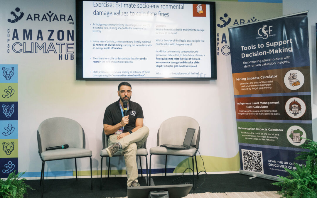 ARAYARA na Mídia: Valuing Nature, Empowering Action – Interactive Training with the CSF Calculator Hub
